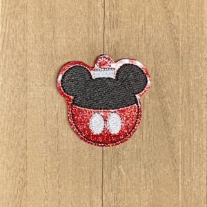 Mouse Head Christmas Ornament