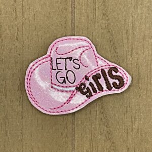 Let’s Go Girls Pink Cowboy Hat