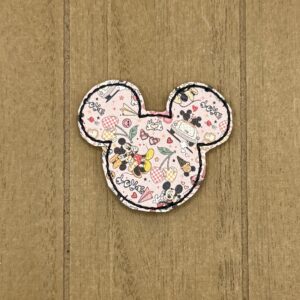 Mouse Head Valentine Pattern